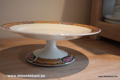 Antieke taartschotel Limoges
